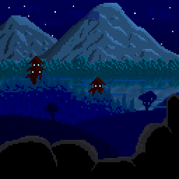 My Pixels: Temples in the Dark